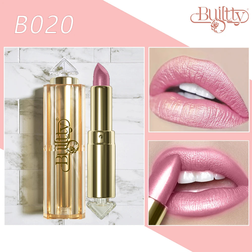 Dropshipping Lipstick Matte Velvet & Glitter Metallic Colors for Glossy Radiant & Full Matte High Pigmented Lipstick Cosmetic