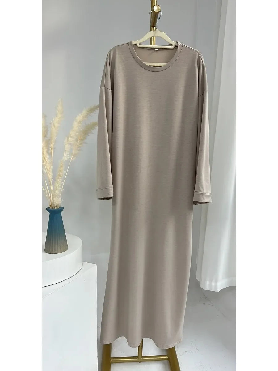 Ramadan Eid Party Dress for Women Muslim Modest Long Dresses Morocco Abayas Vestidos Largos Dubai Arab Robe Islamic Clothing - Seprincess