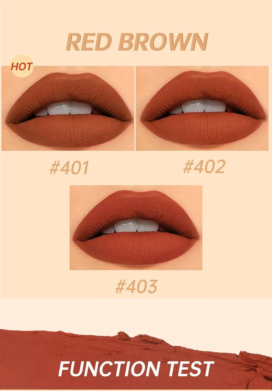 Wholesale FOCALLURE Natural Matte Lipstick Waterproof Smooth Moisturizing Lip Balm Lightweight Lip Glaze Makeup Cosmetics - Seprincess