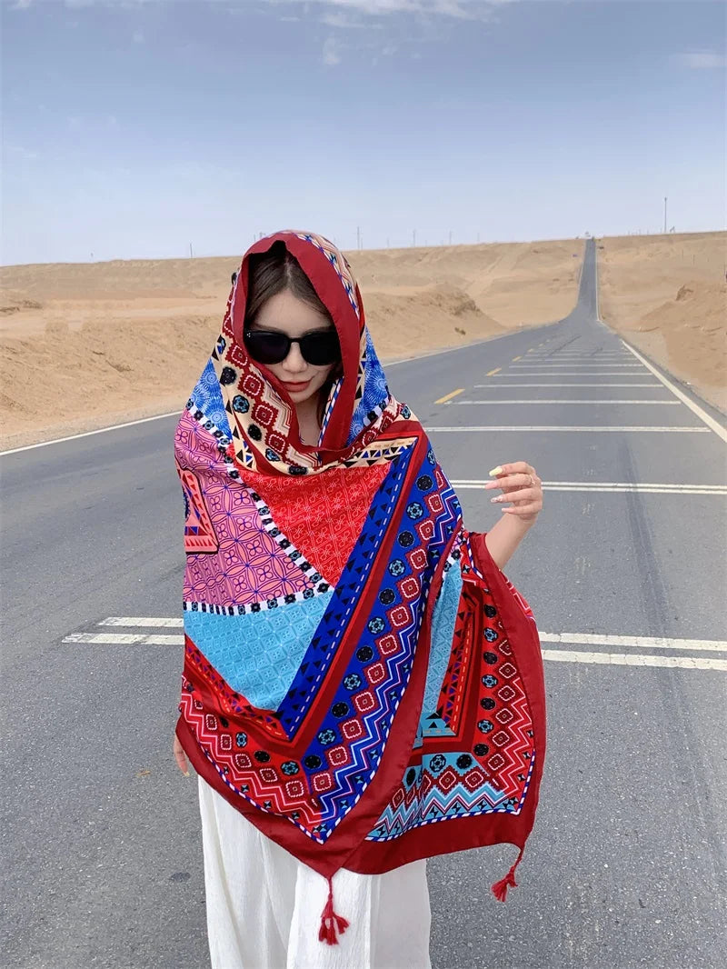 17 Styles 90x180cm Travel Beach Sunscreen Scarve Bikini Large Shawl Sarong Wrap Scarf Women Brazilian Swimsuit Bathing Cover-ups