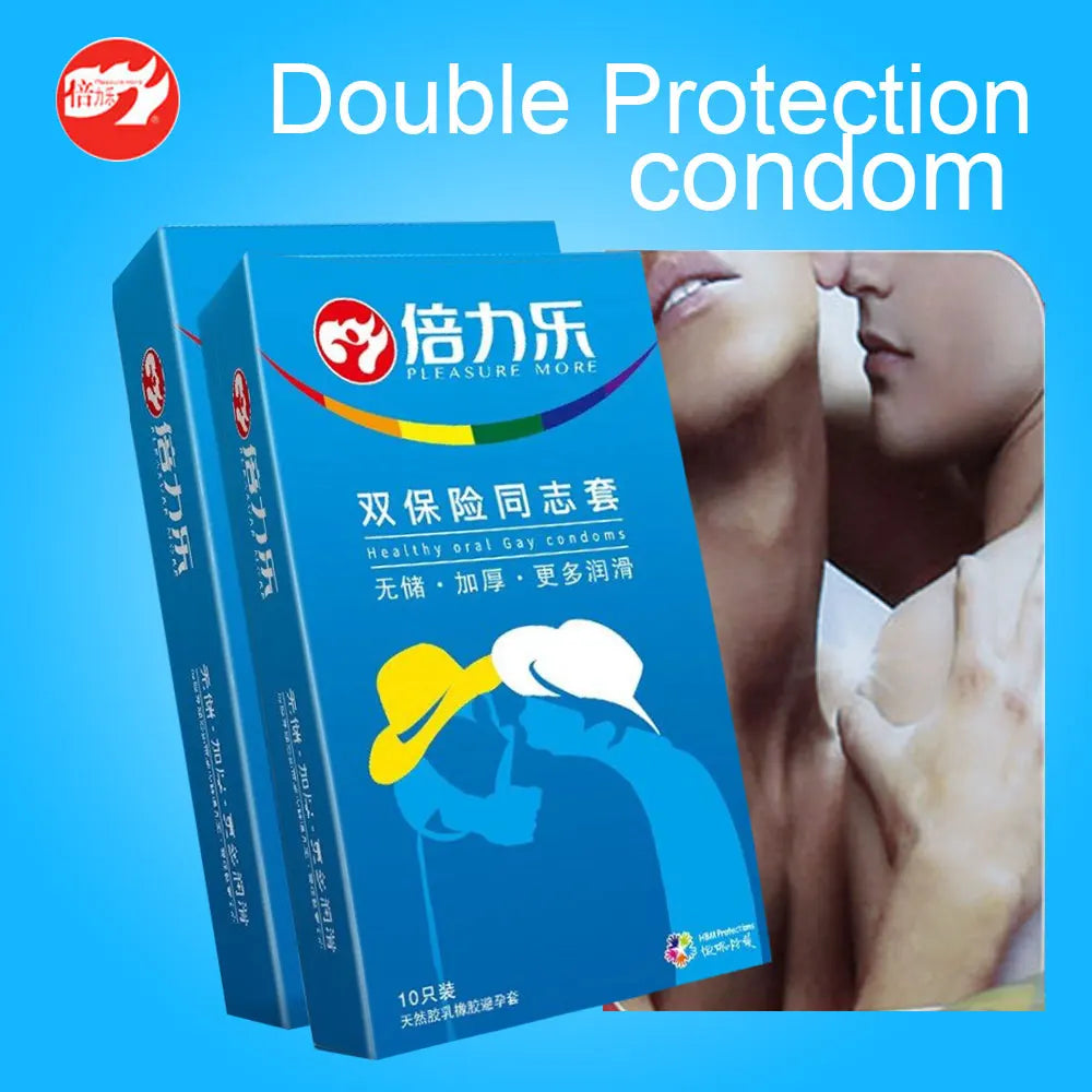 Anal Sex Condoms For Men Large Oil Condones Nautural Rubber Latex Lubricated Condom For Gay Delay Penis Sleeve Sex Toys For Men - Seprincess