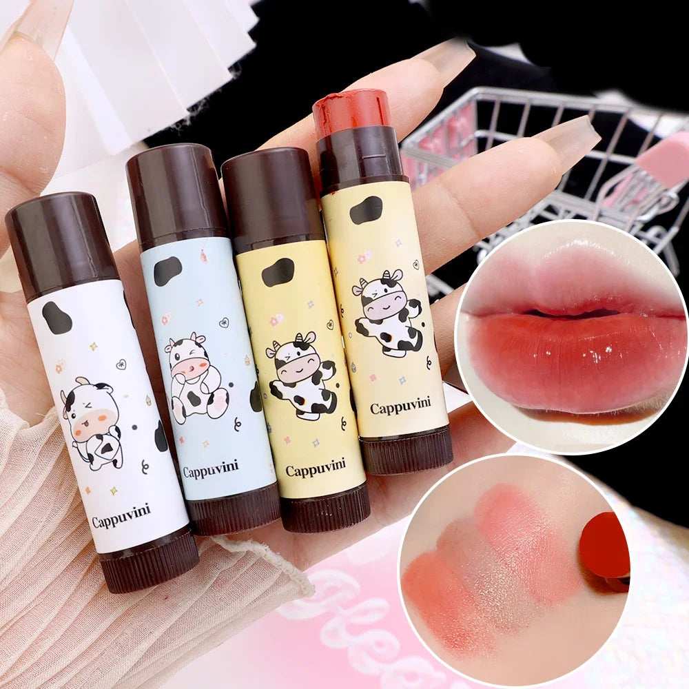 Moisturizing Colored Lip Balm Jelly Nude Rose Black Tea Mirror Lipstick Non Sticky Cup Watery Lip Tint Lips Care Makeup Cosmetic - Seprincess