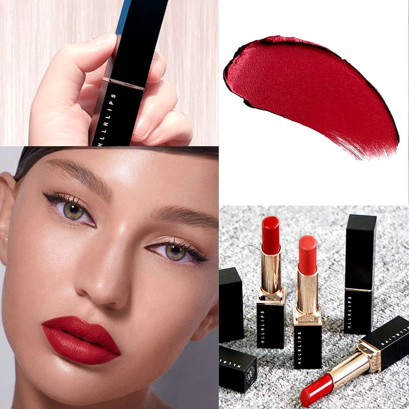 8 Colors Charm Women Lipstick Red Color Daily Use Waterproof Long Lasting Brightly Lip Stick Tint Makeup Cosmetic - Seprincess