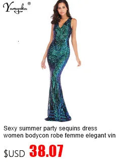 Sexy vintage maxi Slip Sequin Party dress women summer elegant wedding bodycon Dress club outfits prom evening dresses vestidos