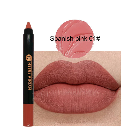 1PC Velvet Matte Lipstick Long Lasting Waterproof Sexy Lipbalm Non-Stick Lip Tint Lip Pencil Makeup Cosmetics for Women - Seprincess