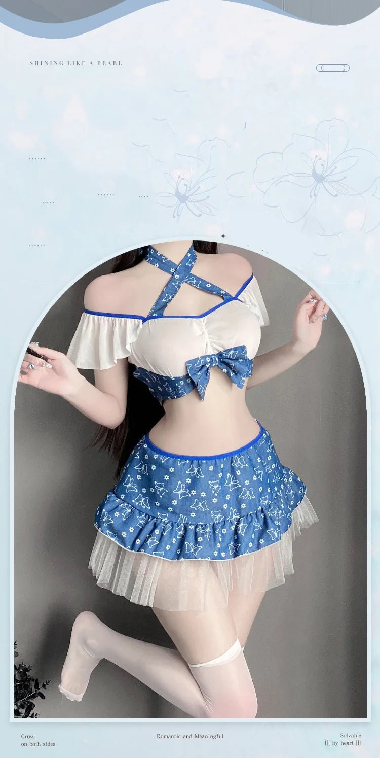 Dress Kawaii Japanese Uniform Skirt dress for ladies 60 years formal dresses woman Woman clothing xxx fetish sexy lingere outfit - Seprincess