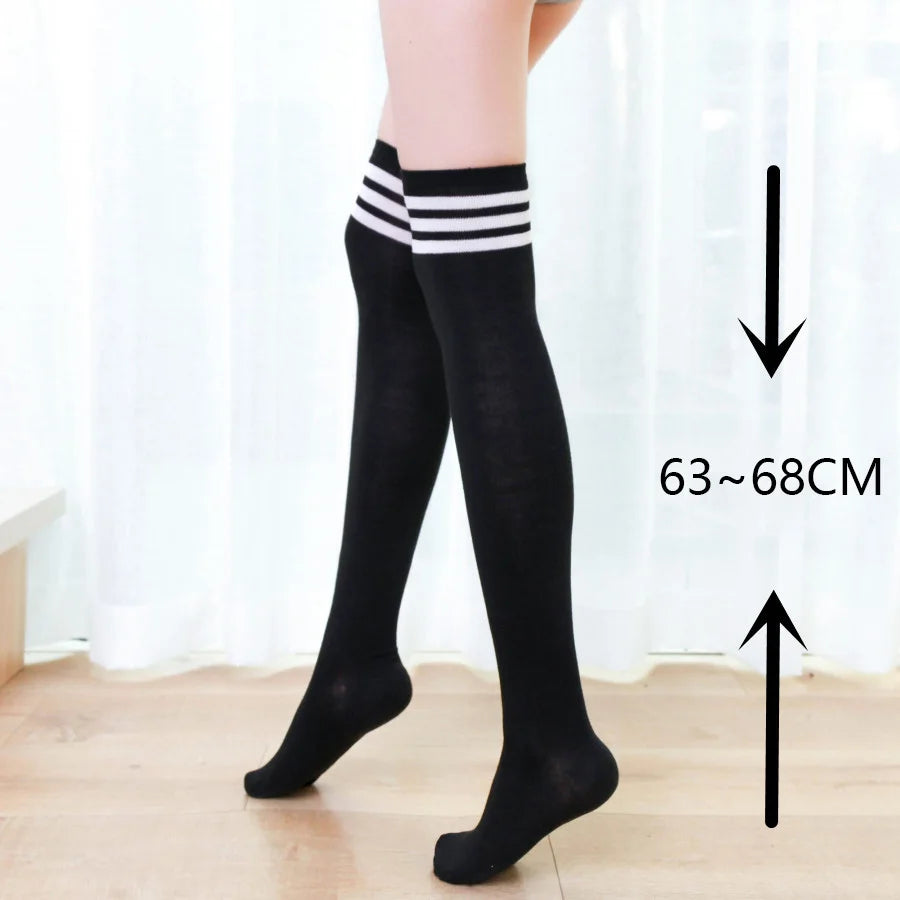 Long stockings Striped campus uniform tight fitting socks for students JK women fancy underwear 18 new xxnx lingerie in offers - Seprincess