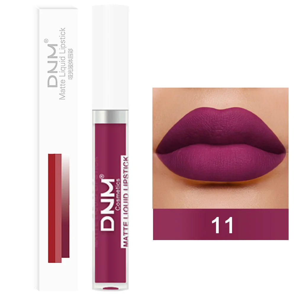 18 Colors Matte Velvet Lip Glaze Waterproof Long-Lasting Not Easy To Fade Lip Gloss Lipstick Waterproof Makeup Cosmetic Tool - Seprincess