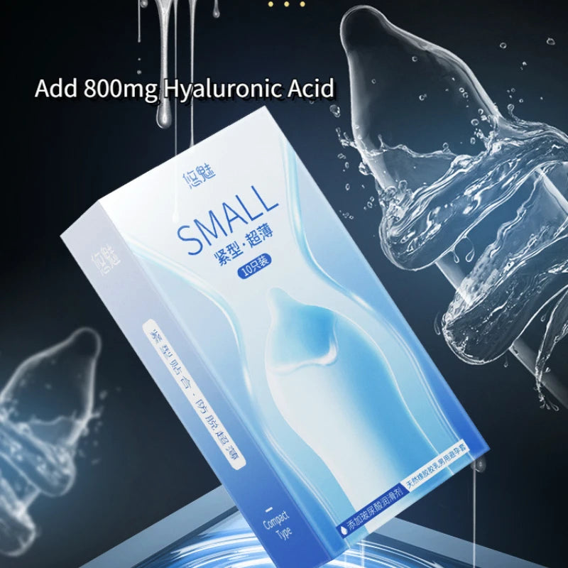 49mm Tight Fit Condoms for Man 30pcs Small Size Ultrathin Penis Sleeve Anti-fall Off Condom Adult Couple Sex Toy Product Sexshop - Seprincess