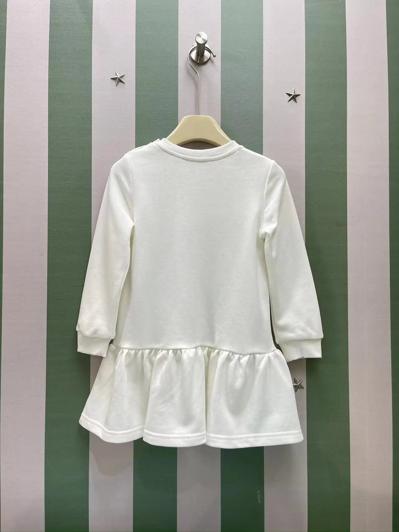 2024AW Early Autumn and Winter New Product KN Girls Long Sleeve Sweater Dress - Seprincess