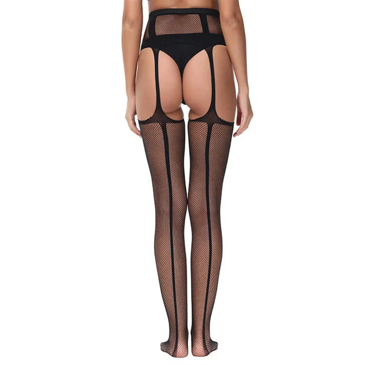 Pantyhose Tight hollowed out mesh socks with perspective sexy and passionate sexy underwear woman tights women Halloween costume - Seprincess