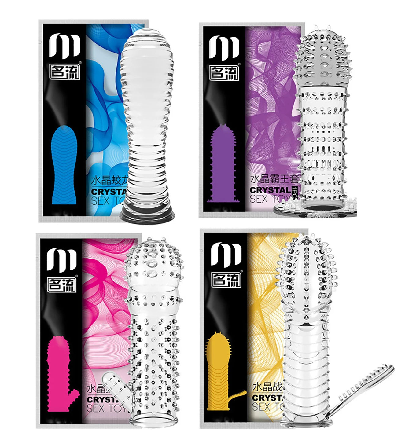 Special Spiked Condoms Sex Toys For Men 18+ Big Dotted Stab Pearls Condones Penis Sleeve Enlargement Delay Ejaculation Sex Shop - Seprincess