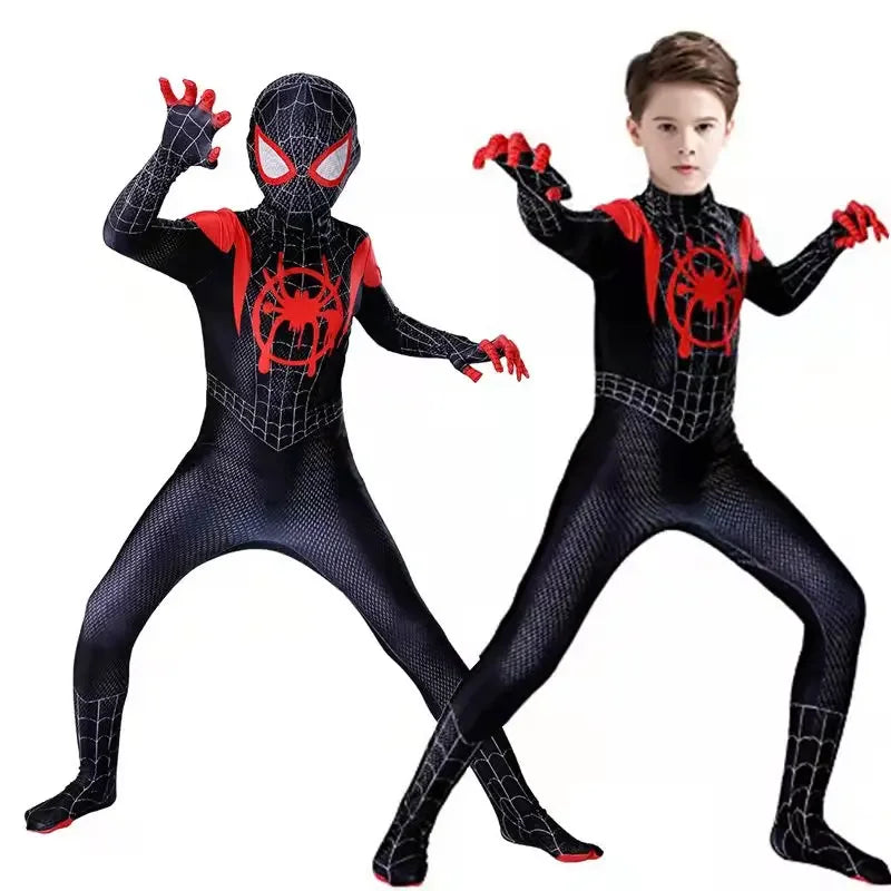 High Quality Superhero Spidermans Costume Bodysuit For Adult Spandex Zentai Halloween Party Cosplay Jumpsuit 3D Style - Seprincess