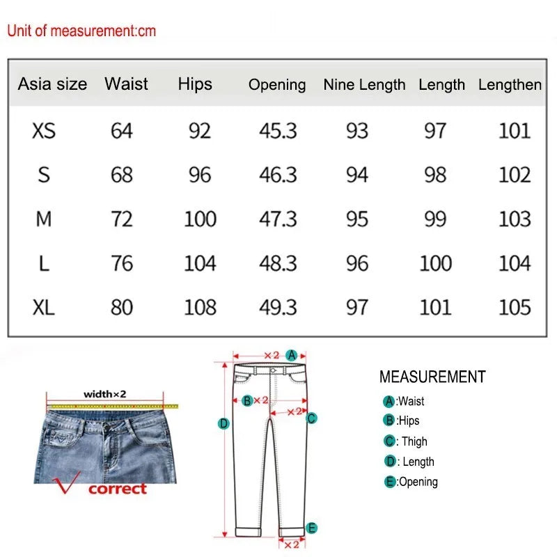 Fashion Denim Jeans Women Casual Autumn Spring Button Design Pants Loose Straight Brand High Quality New Arrivals Trousers