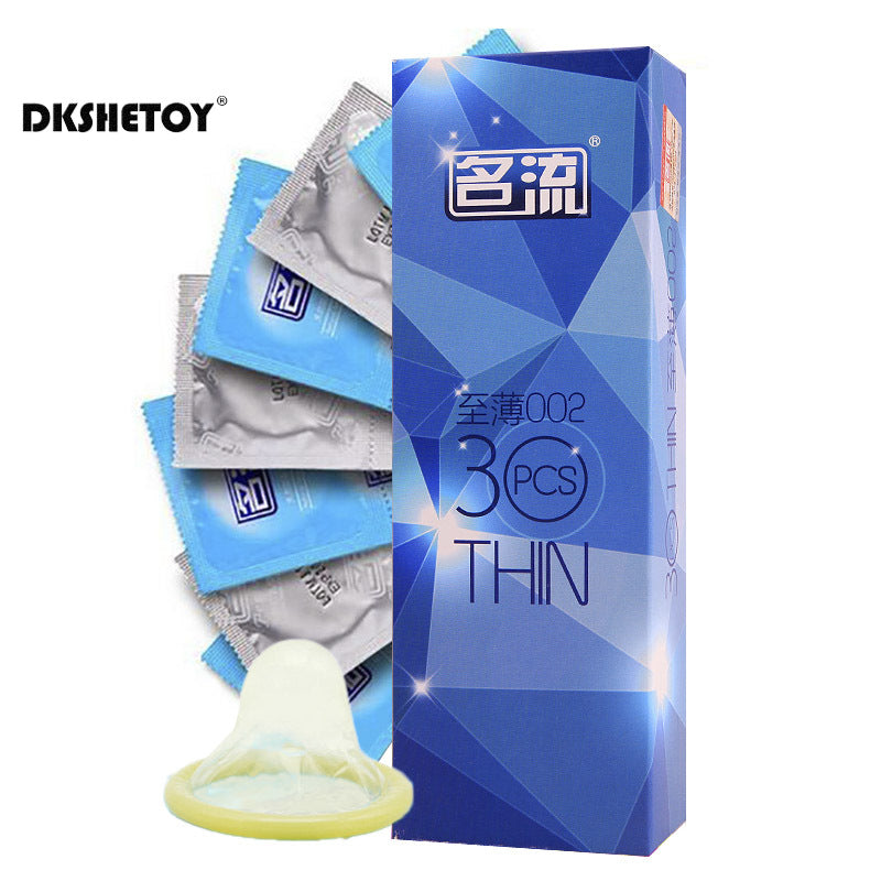 Mingliu Large Ultra Thin Condoms Sexy  Lubricating Natural Latex Safe Male Contraception Penis Sleeve For Sex Toys For Man EC - Seprincess