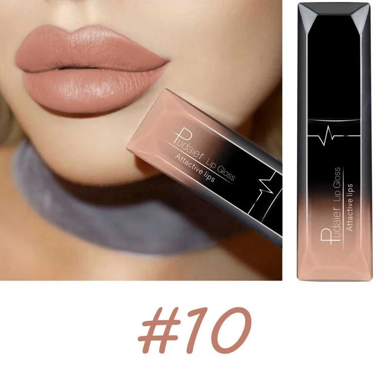 Best Lip Makeup 17 Color Sexy Matte Long Lasting Lipgloss Liquid Lipstick Lip Cream - Seprincess