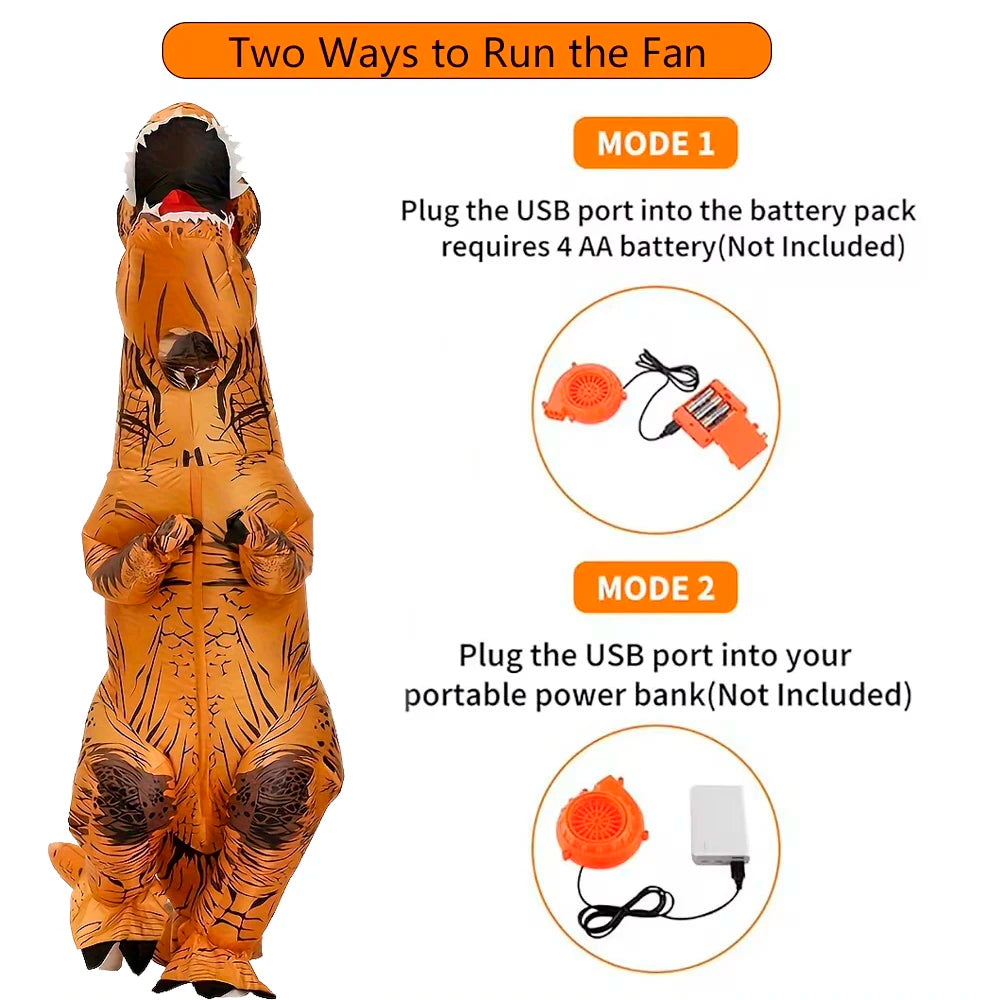 Dinosaur Costume T-rex Costumes Inflatable Halloween Costumes Inflatable Costume For Adult - Seprincess