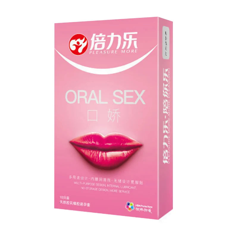 Cherry Flavor Oral Sex Condoms Adult Sex Toys For Men Ultra Thin Lubricated Condoms Mouth Sleeves Safety Sex Products Shop 성인용품 - Seprincess