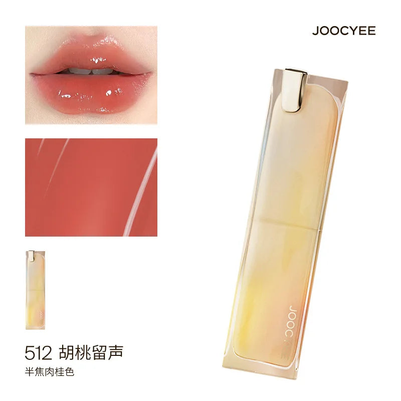 JOOCYEE GLAZED ROUGE Toffee powder mist lipstick whitening water light film-forming lipstick