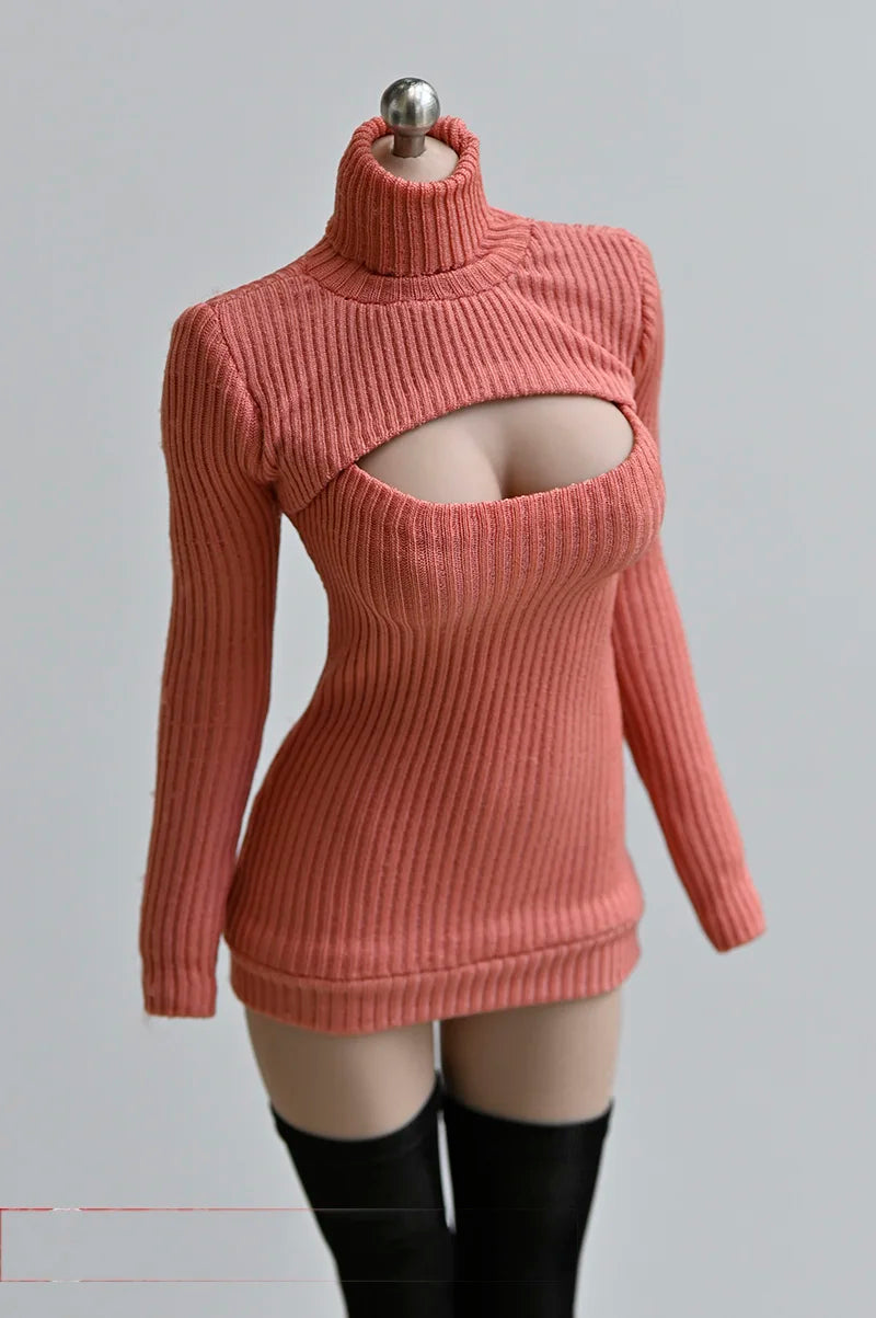 1/6 Scale Action Figure Accessories Clothing Sexy Sweater Shirt for 12 Inches TBLeague Movable Doll Female Body - Seprincess