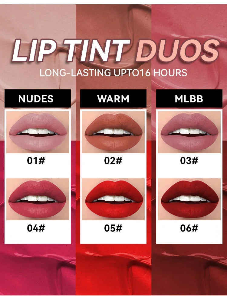 Cheap Matte Ink Liquid Lipstick Non-stick Cup Long Lasting Velvet Nude Lip Gloss Waterproof Lips Tint Waterproof Korean Make Up - Seprincess