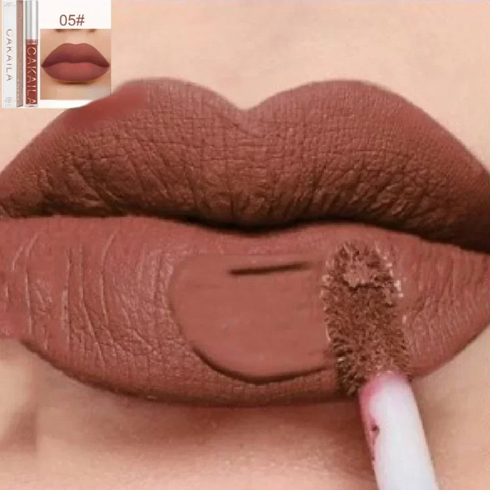 18 colors Matte Velvet Lipstick Sexy Waterproof Liquid Lipsticks Korea Long Lasting Non-marking Red Makeup Cosmetic Nude - Seprincess