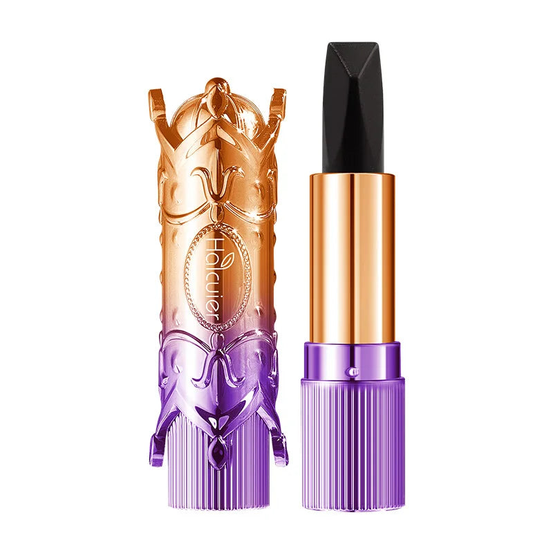 Purple Golden Magic Change 3Color Lipstick Temperature Change Color Complexion Improvement Moisturizing Not Oily No Stain on Cup - Seprincess