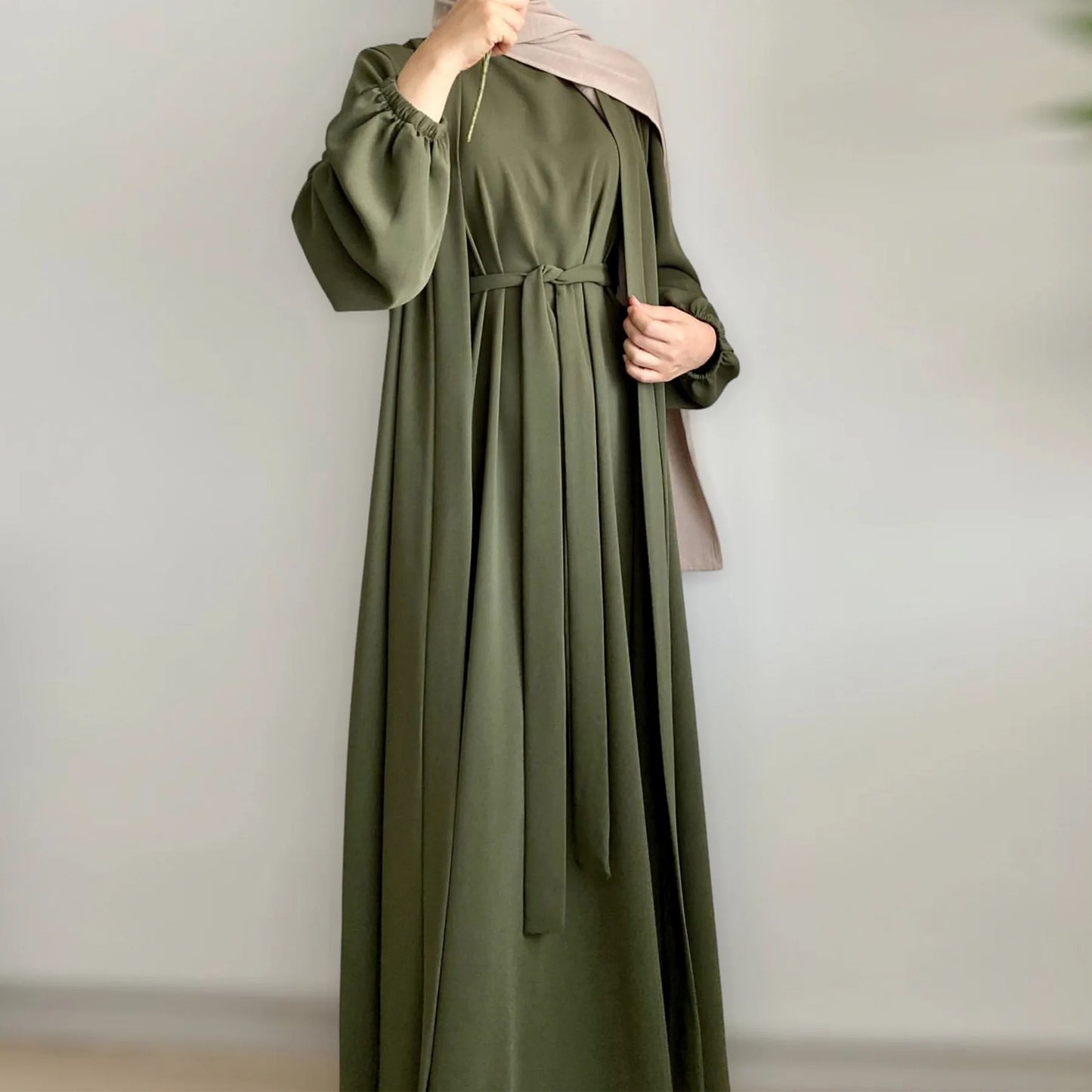 2024 New Muslim Sets for Women Ramadan Prayer Dress Modest Dresses Eid Dubai Abaya Female Islam Clothing Elegant Party Clothes - Seprincess