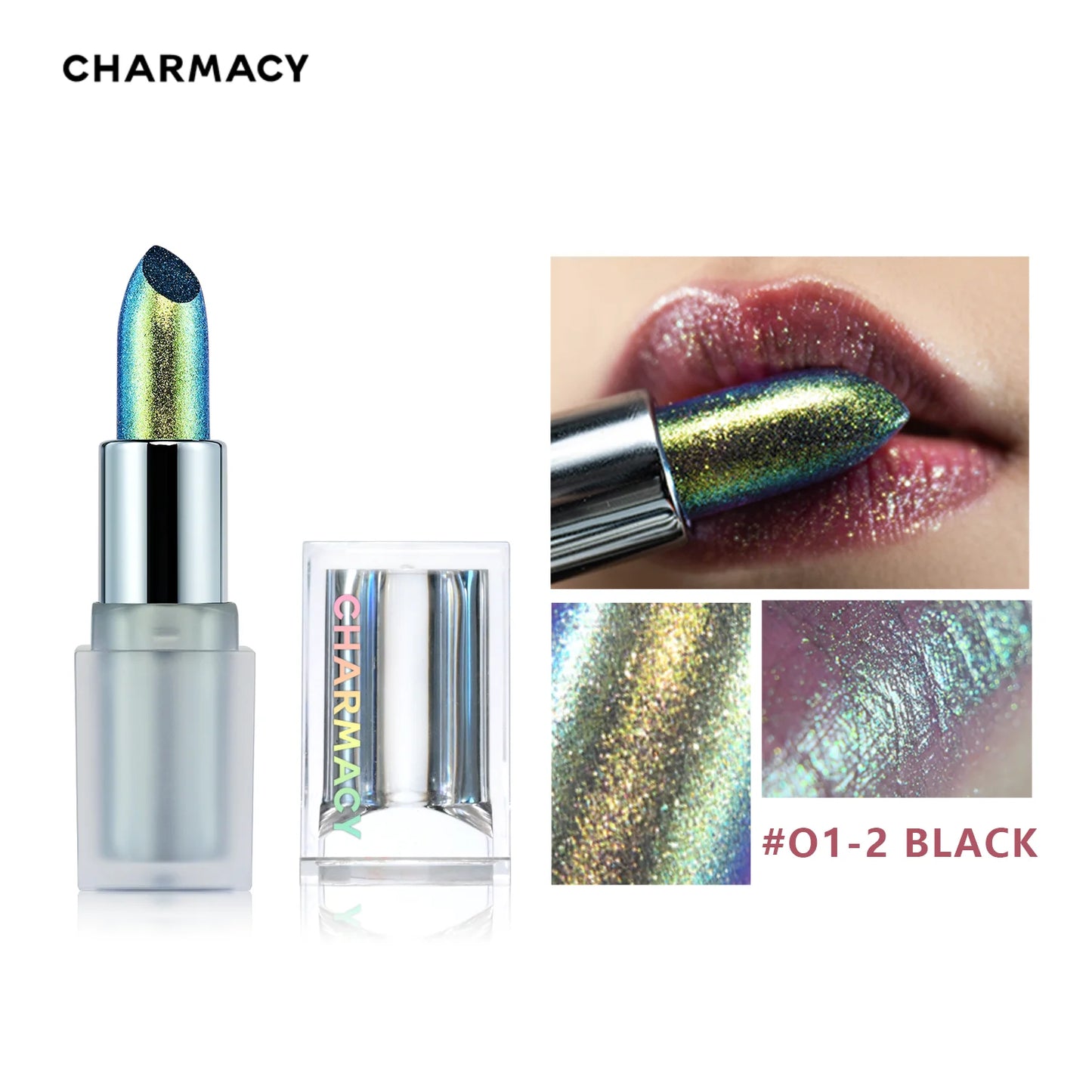 CHARMACY 6 colors Magicolor star glow lipstick PH change shift colors lip gloss nourish moisture professional lip makeup - Seprincess