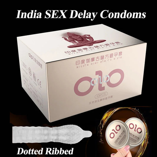 Lasting Ultrathin Particles Condoms 10PCS Sex Toy Women G-spot Vaginal Stimulation Sexshop for Men Delay Ejaculation Sex Product - Seprincess