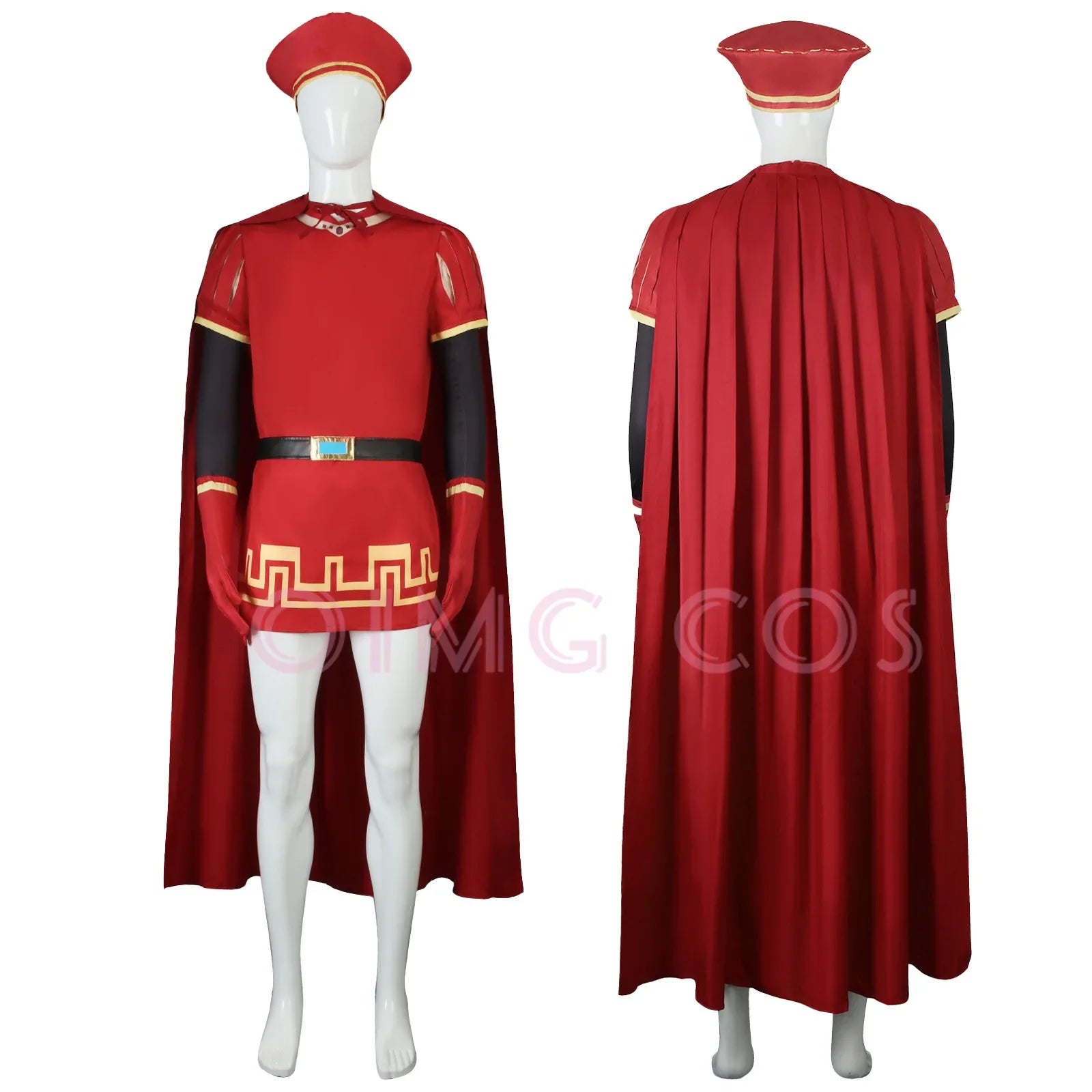 Lord Farquaad Cosplay Costume Shrek Carnival Uniform Wig Anime Halloween Role playing holiday party Costumes Women Game - Seprincess