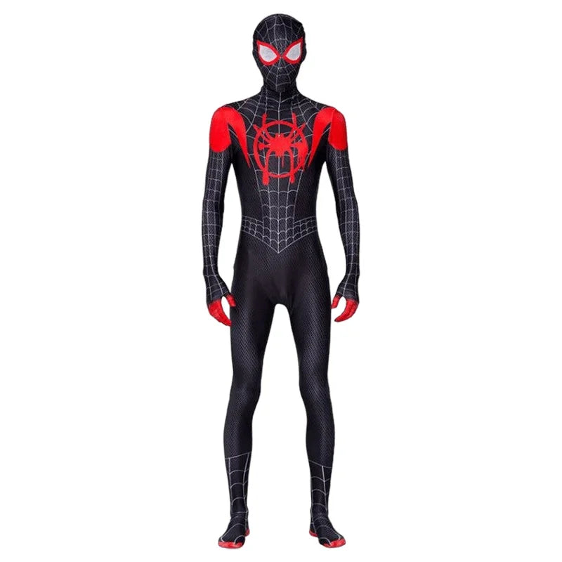 Spiderman Costume Spider Man Black Panther Iron Man Spider Gwen Cosplay Zentai Jumpsuit Bodysuit Halloween Costume Adult Child - Seprincess