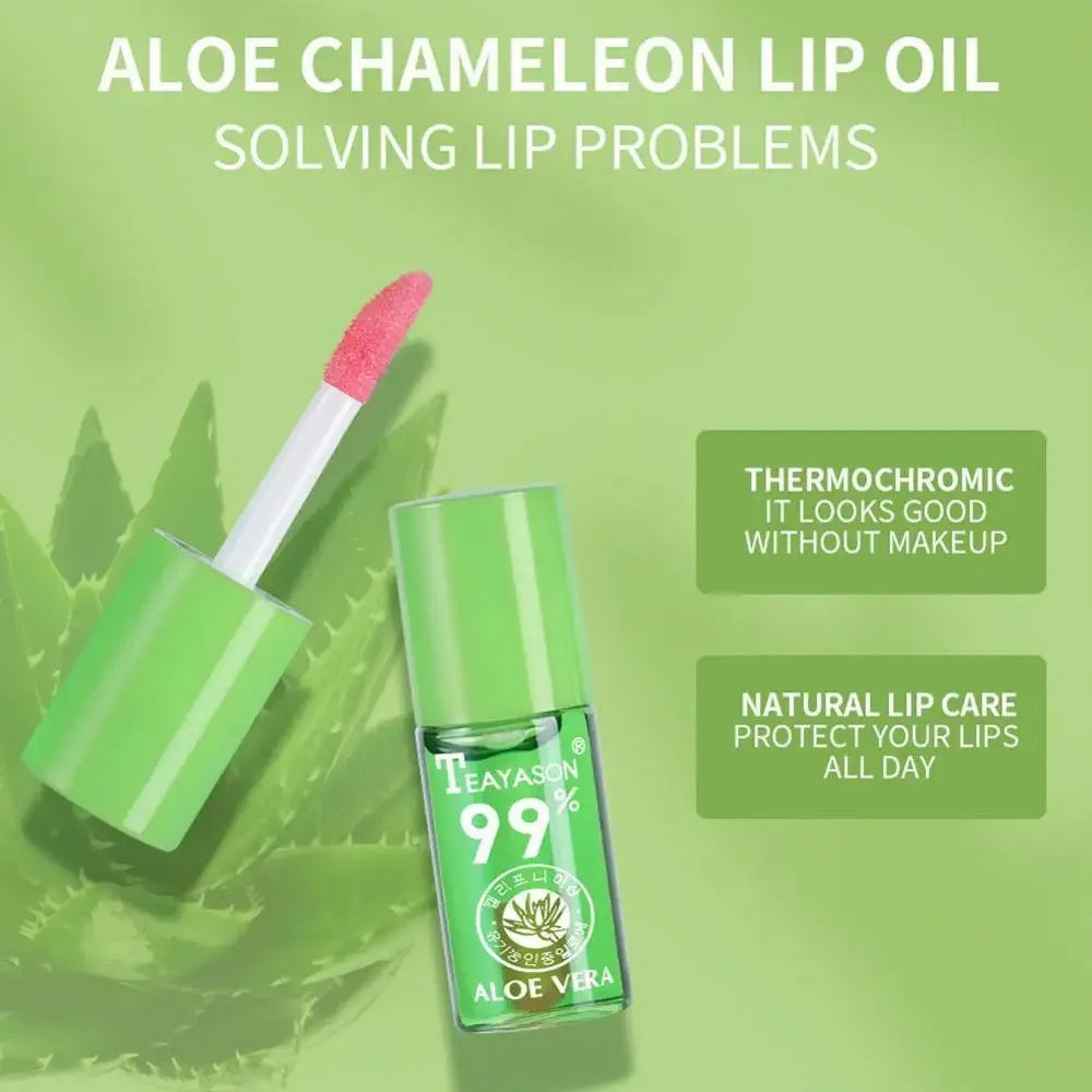 Color changing lipstick Natural Aloe Moistourizing Jelly Matte Lipsticks Beauty Long Lasting Nourish Lip Makeup Lip Balm - Seprincess