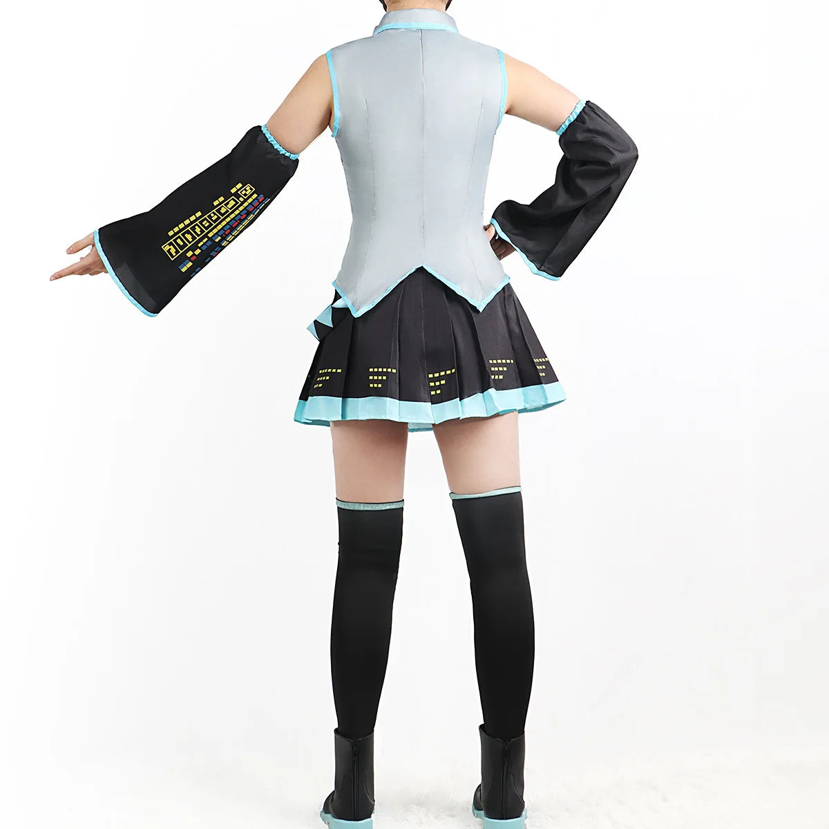 Anime Character Performance Clothes Hatsune Miku MIKU Anime Clothes Cosplay Clothes JK Skirt Same Suit Wig Accessories Halloween - Seprincess