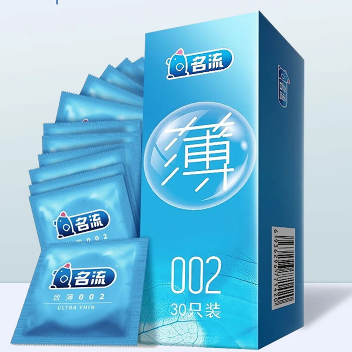 24/30PCS Condom Sex Toys 4 Types Cock Penis Sleeve Natural Latex Smooth Condoms Couple Contraception For Men Sex Products - Seprincess