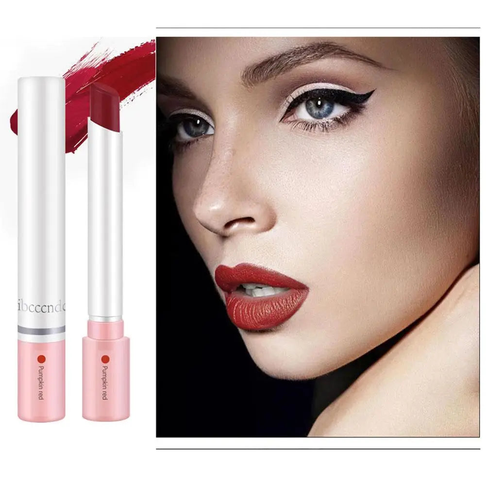 4 Colors Cigarette Lipstick Set Matte Lip Gloss Long Lasting Lip Glaze Waterproof Lip Stick Tube Nude Lip Tint Makeup Cosmetics - Seprincess