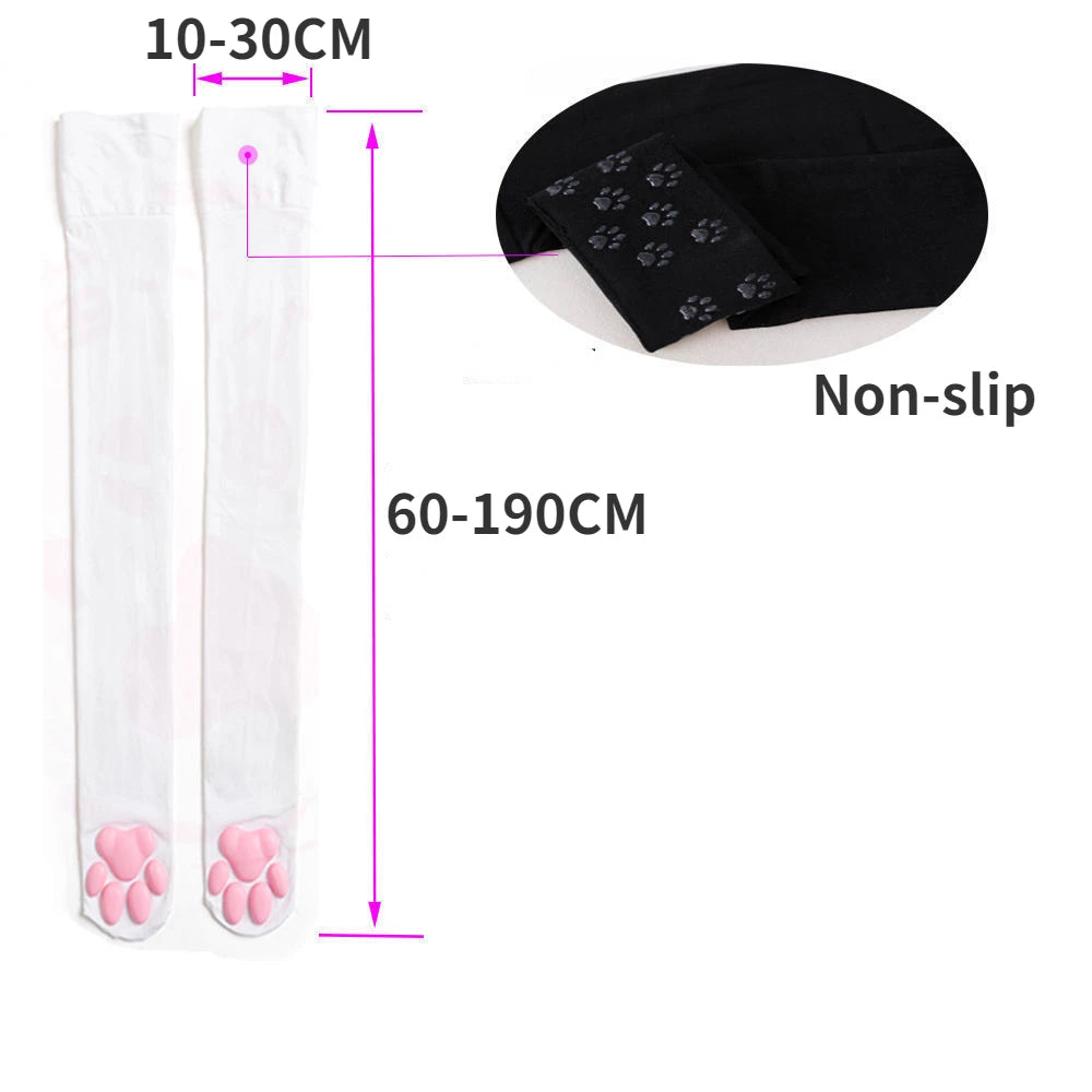 Long stockings Cat socks tight and cute Japanese style tentacles school sexy and female underwear Lingerie sexy women Sex shop - Seprincess