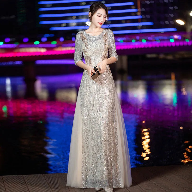 DongCMY Luxury Evening Dresses 2023 New Summer Long Banquet Elegant Party Gown For Women Elegant And Pretty Women's Dresses Gala - Seprincess