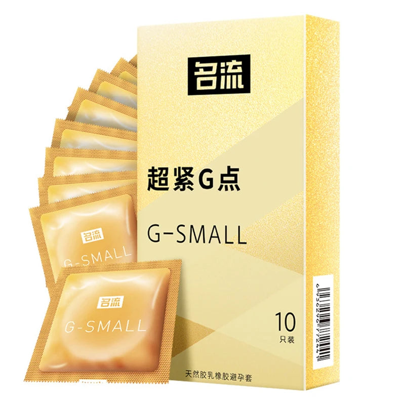 Mingliu 45mm Small Size Condoms for men Delay Ejaculation thin Tight Condom Penis Sleeve Natural Rubber Condones Contraception - Seprincess