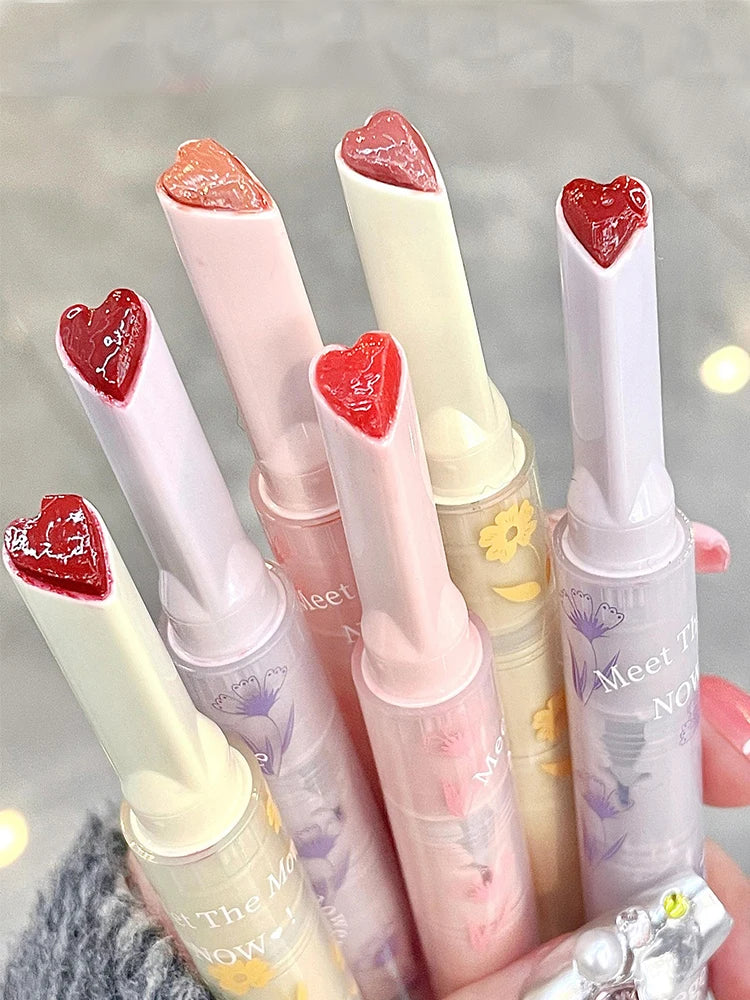 Gege bear flower words honey lipstick moisturizing mirror gloss jelly love lipstick lipstick pen - Seprincess