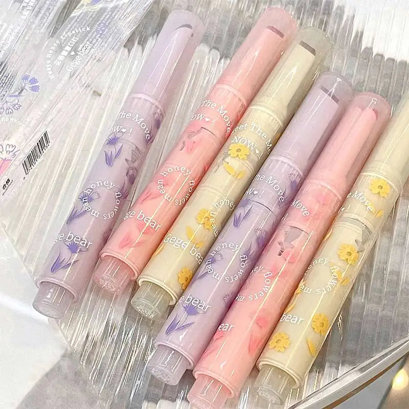 Florettes Jelly Love Lipstick Flower Knows Water Gloss Lip Gloss Non-stick Cup Mirror Lip Tint Cheap Korean Make-up Wholesale - Seprincess