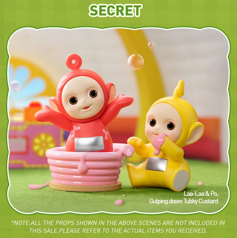 POP MART Teletubbies Companion Series Anime Action Figure Guess Bag Ornament Figurines Surprise Home Decor Dolls Model Girl Gift - Seprincess