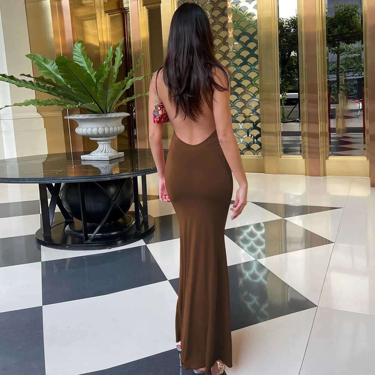 Hawthaw Women Party Club Evening Streetwear Birthday Bodycon Long Dress 2024 Summer Clothes Wholesale Items For Business D321165