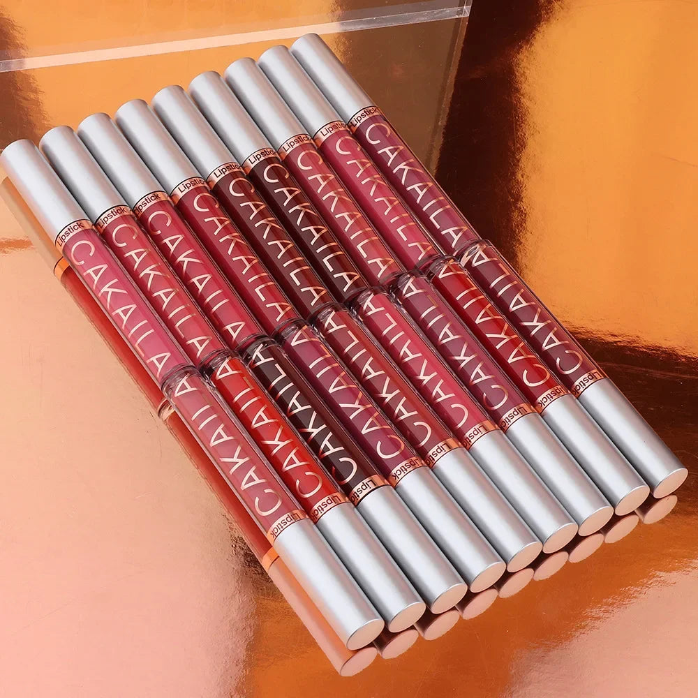 18 colors Matte Velvet Lipstick Sexy Waterproof Liquid Lipsticks Korea Long Lasting Non-marking Red Makeup Cosmetic Nude - Seprincess