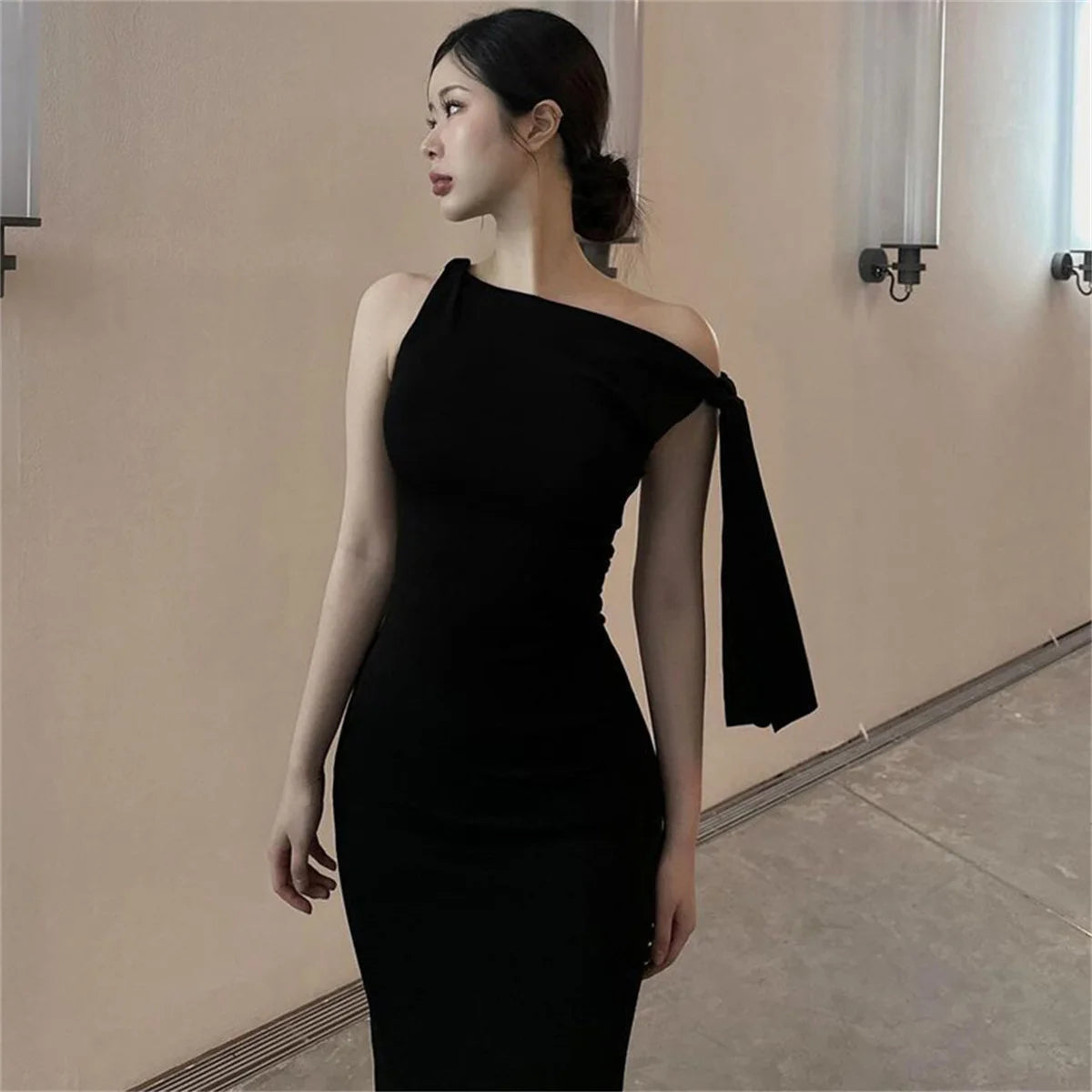 Women Sleeveless Sexy Maxi Dress Elegant Off-shoulder Backless Long Strapless Fashion Tight Dresses Party Bodycon Vestidos 2024 - Seprincess