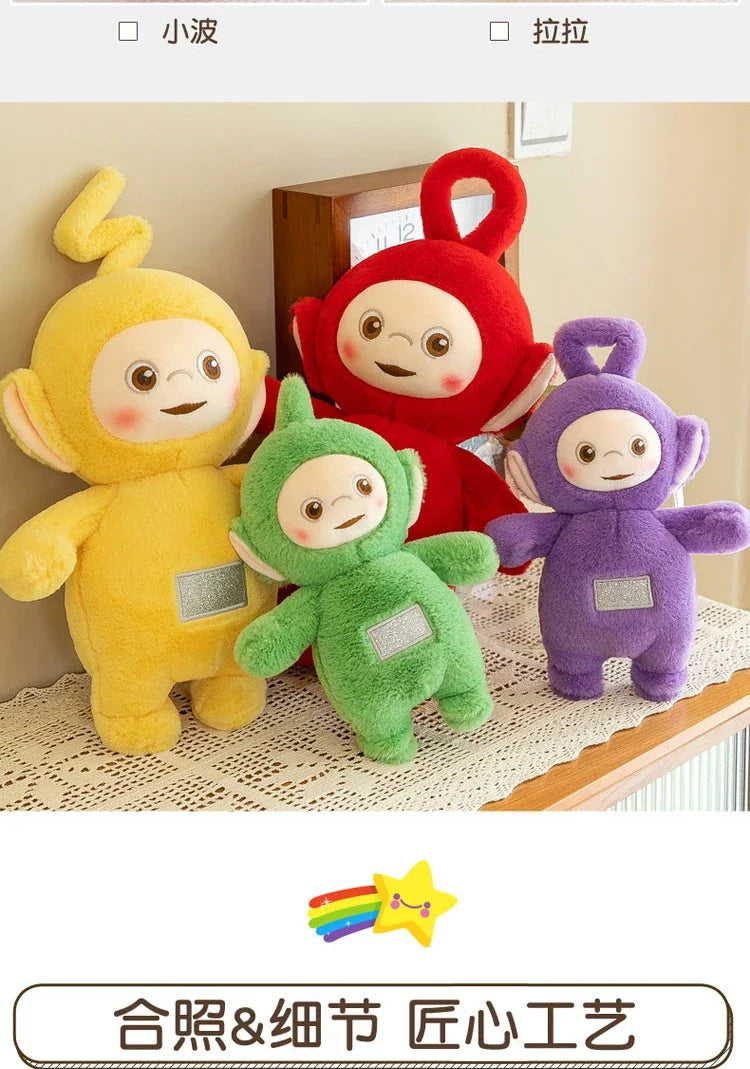 New Teletubbies Cute Doll Plush Toy Cartoon Kawaii Animation Doll Children Soothing Sleeping Doll Gift Girls MINISO - Seprincess