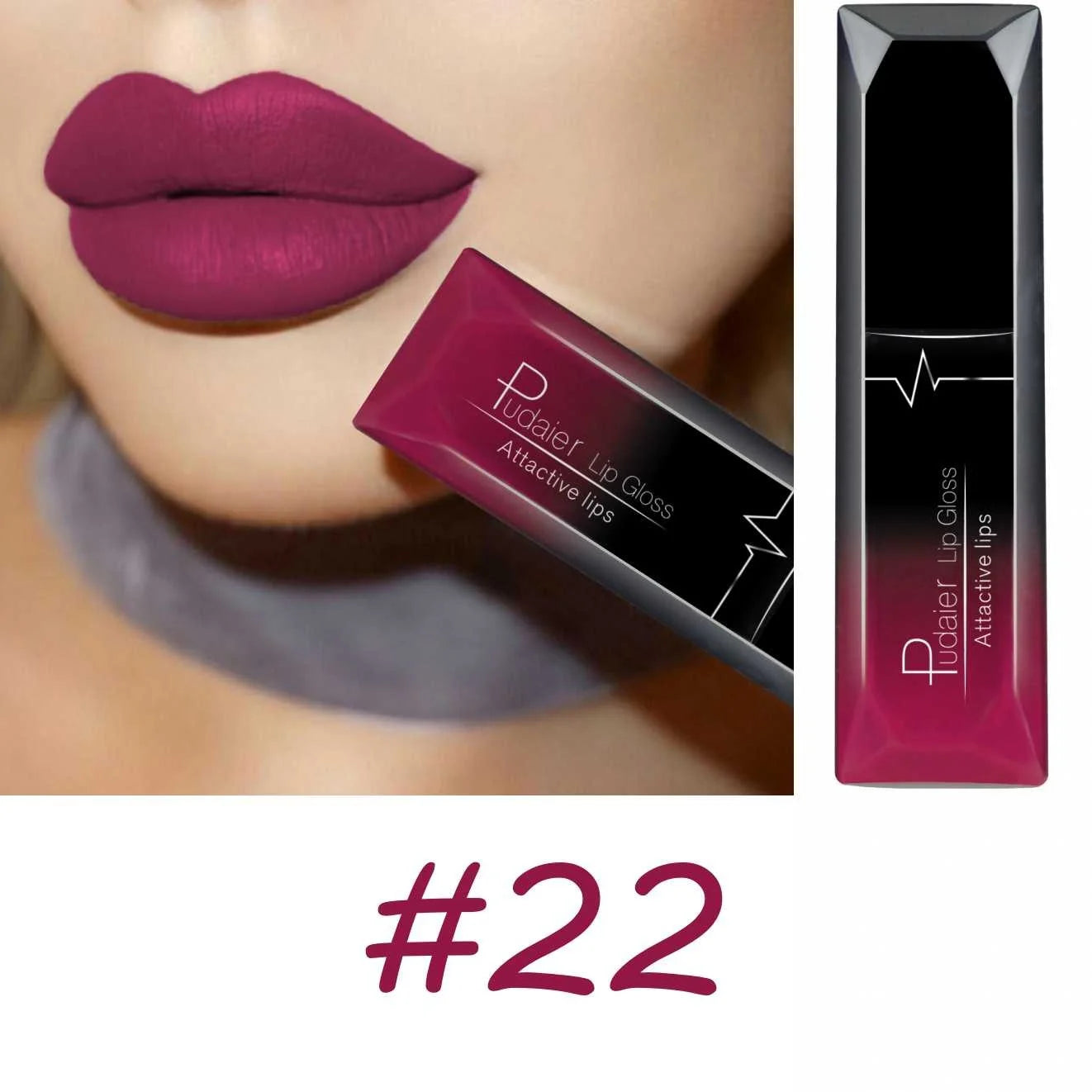 Best Lip Makeup 17 Color Sexy Matte Long Lasting Lipgloss Liquid Lipstick Lip Cream - Seprincess