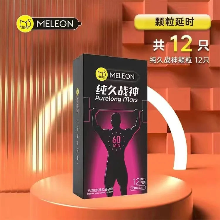 sex delay Condoms For Adults Men delay ejaculation Pleasure sex toys Ultra thin Latex penis sleeve With Dotted Condom sex shop - Seprincess