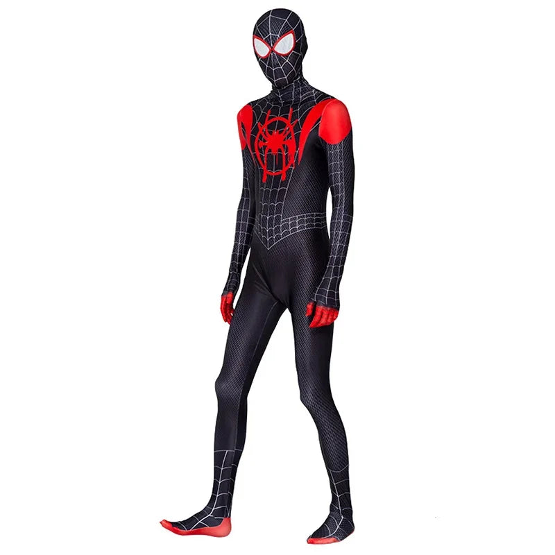 Spiderman Costume Spider Man Black Panther Iron Man Spider Gwen Cosplay Zentai Jumpsuit Bodysuit Halloween Costume Adult Child - Seprincess