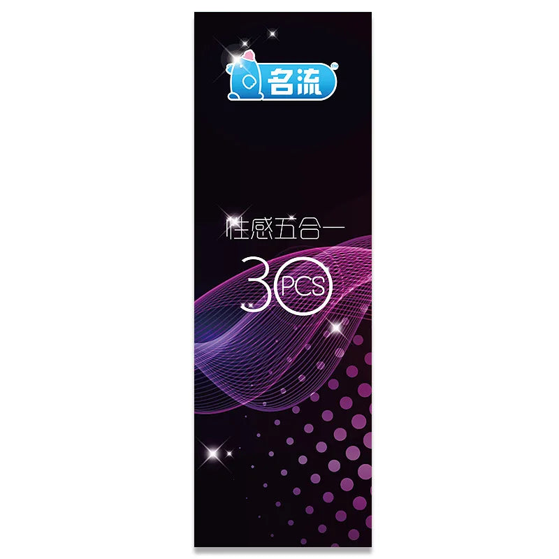 MingLiu Condoms 5 Types Sexy Latex Dots Pleasure Natural Rubber Penis Condoms For Men Sex Erotic Contraception - Seprincess